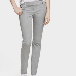 Express Columnist Grey Straight Leg Trouser
